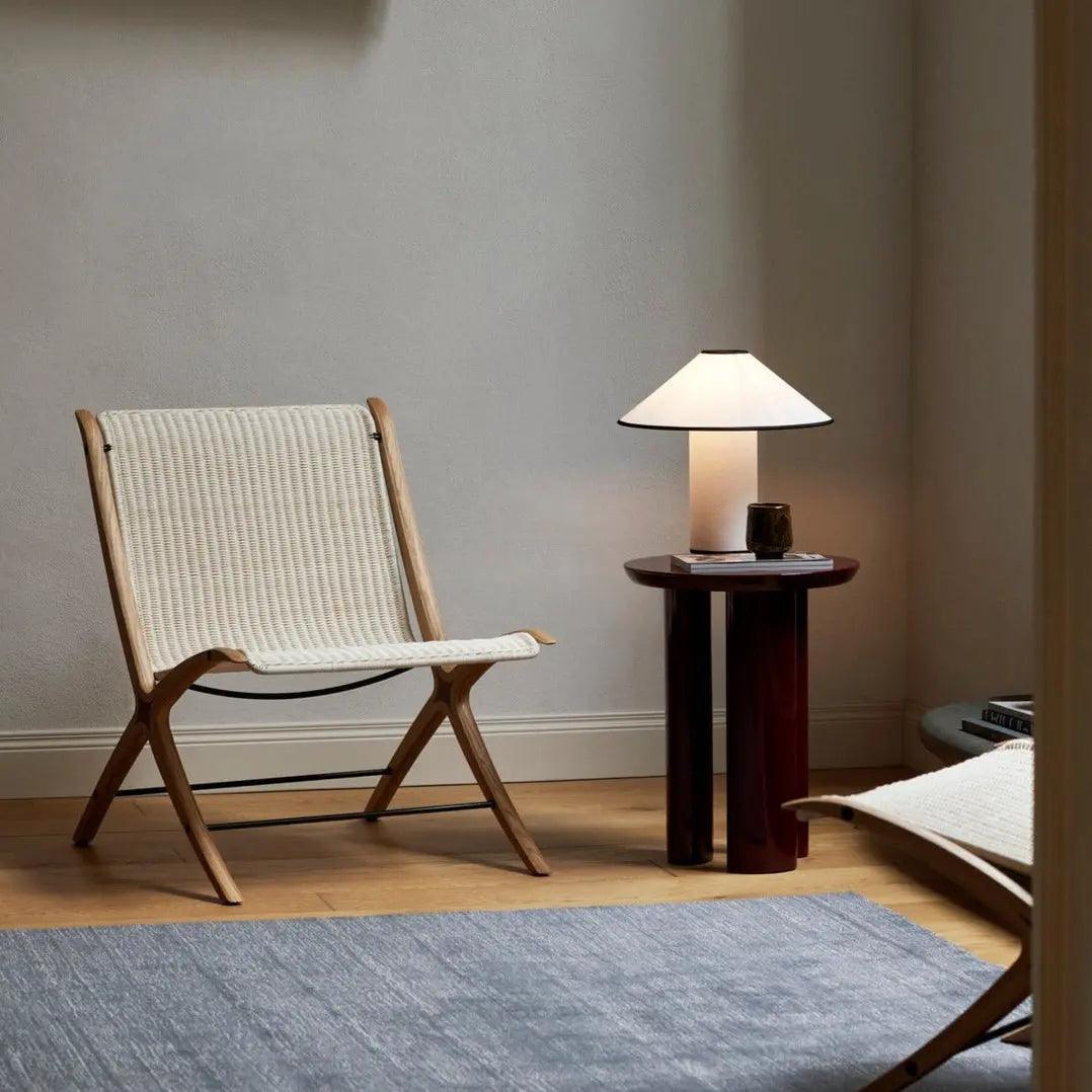 Vellaro Modern Table Lamp With Warm Ambient Lighting