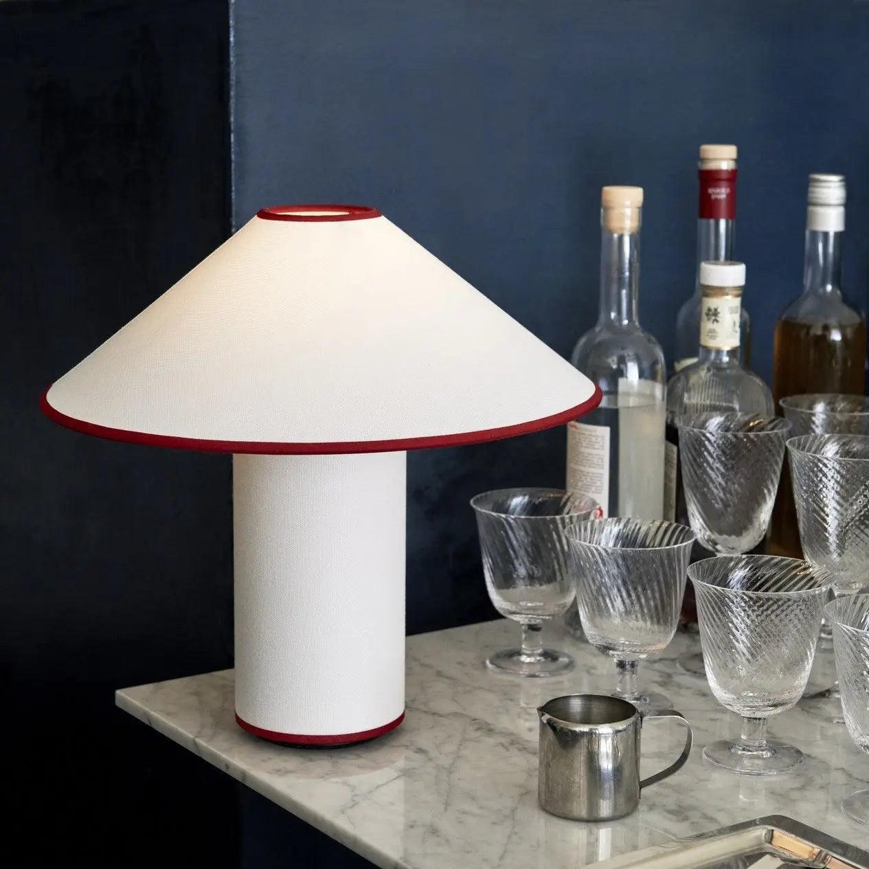 Vellaro Modern Table Lamp With Warm Ambient Lighting