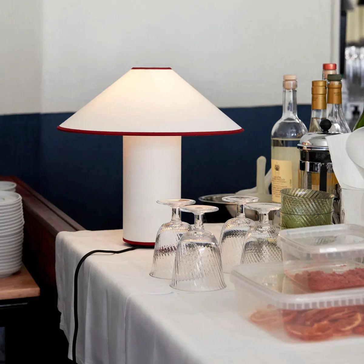 Vellaro Modern Table Lamp With Warm Ambient Lighting