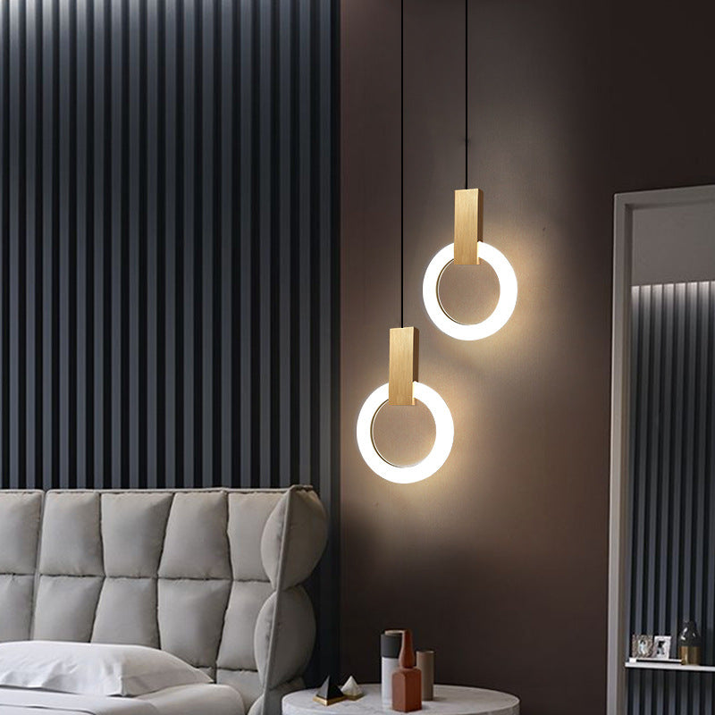 Liora Nordic LED Ring Pendant Light For Dining Room