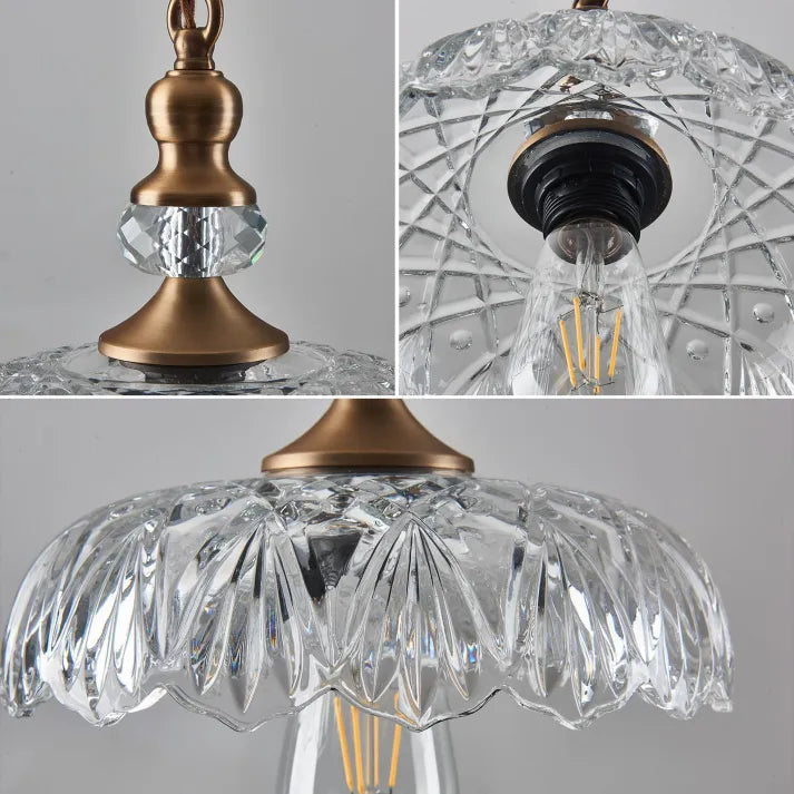 Marinell | Mid-Century Mini Glass Kitchen Pendant Light