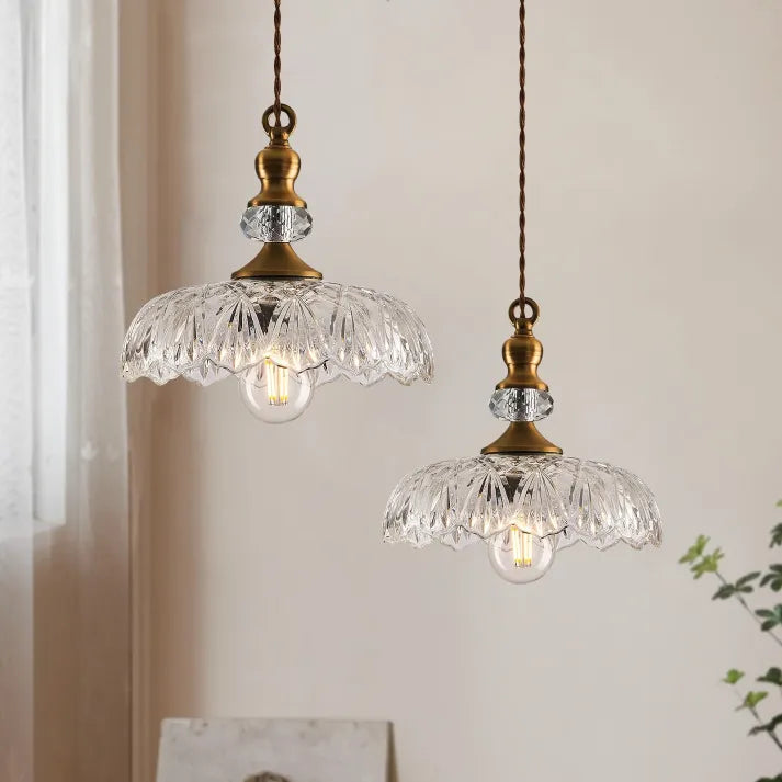 Marinell | Mid-Century Mini Glass Kitchen Pendant Light