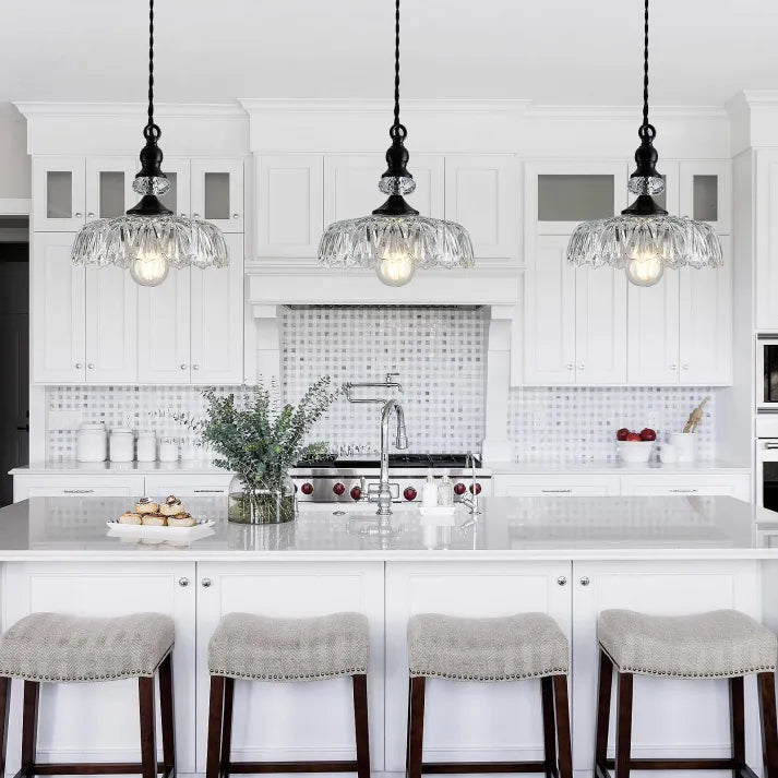 Marinell | Mid-Century Mini Glass Kitchen Pendant Light