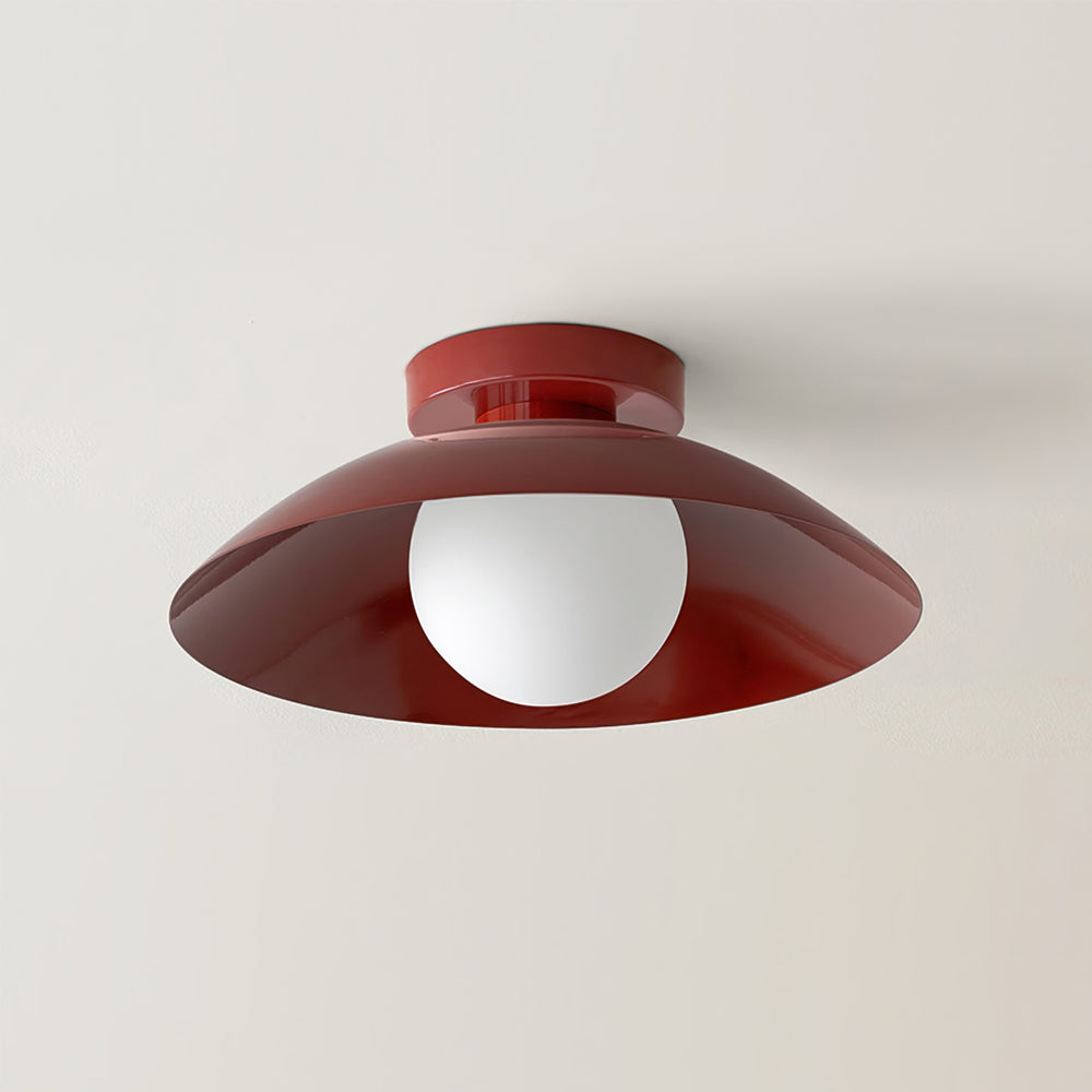 Nordelle Minimalist Ceiling Light With Diffused Glass Shade