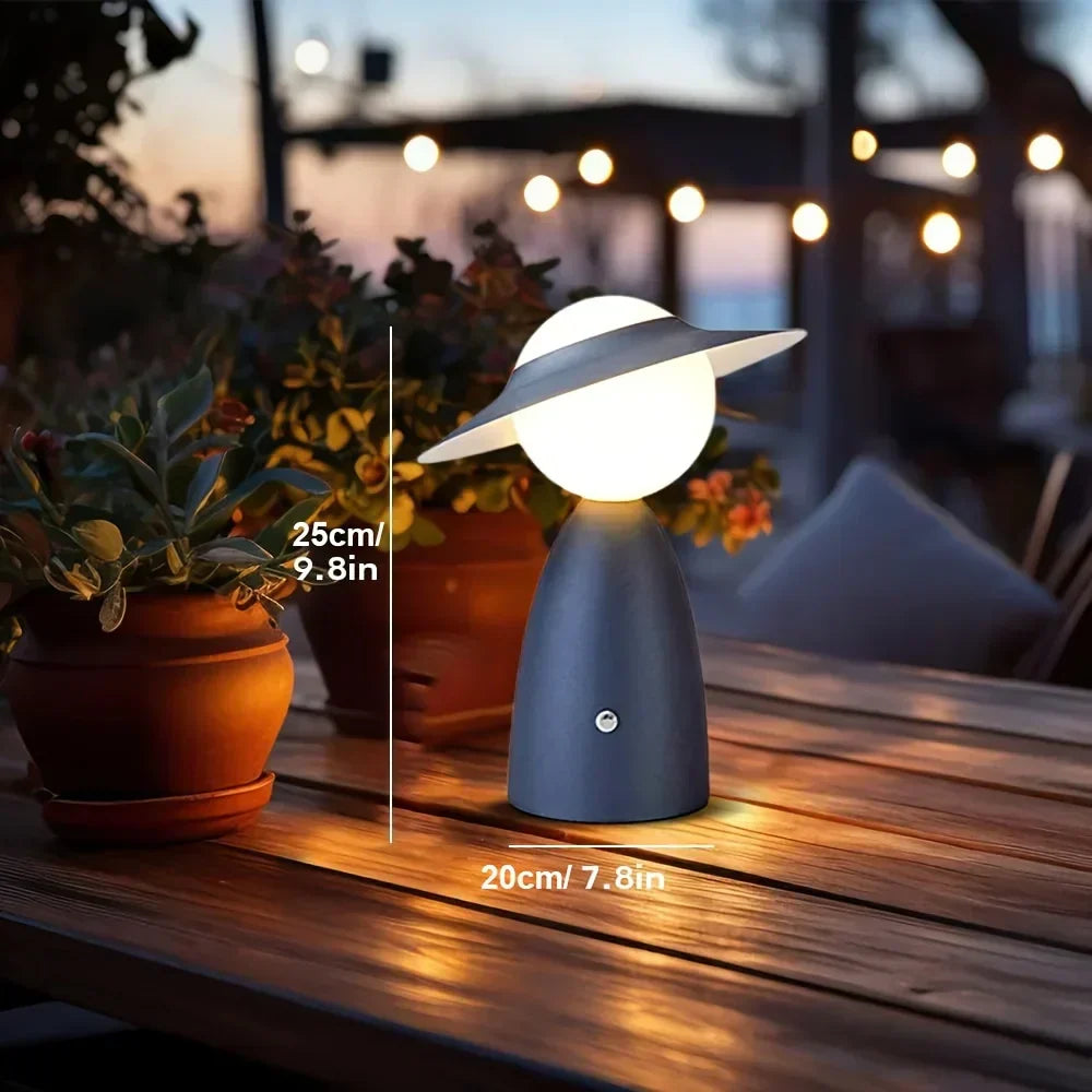 Lumeo | Wireless Rechargeable Touch Lamp With Warm Light