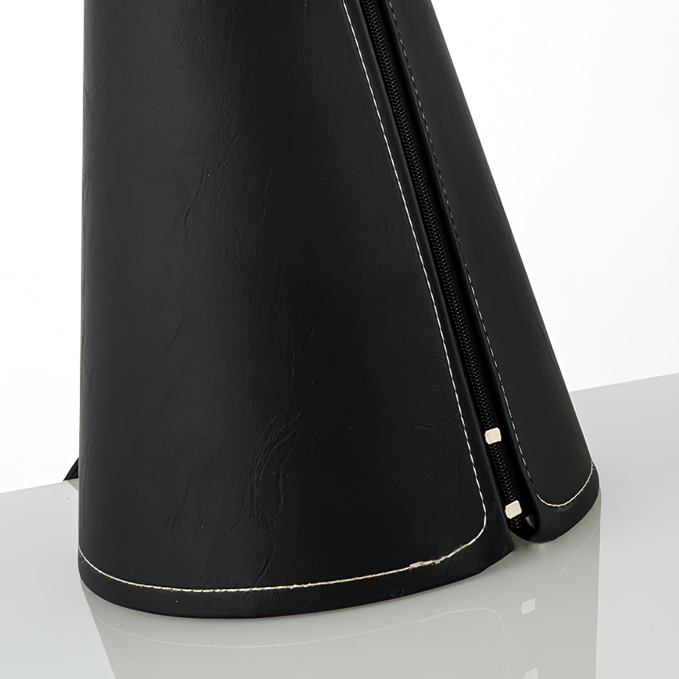 Harlow | Modern Leather & Metal Statement Desk Lamp