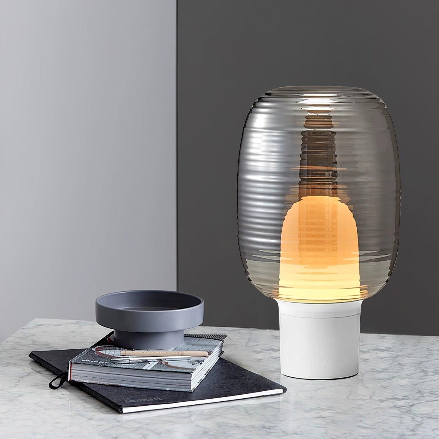 Evara Clara Table Lamp With Subtle Timeless Soft Glow