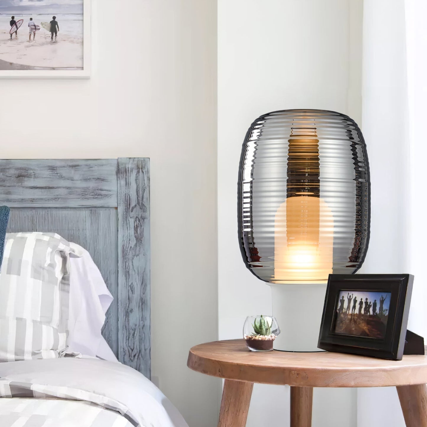 Evara Clara Table Lamp With Subtle Timeless Soft Glow