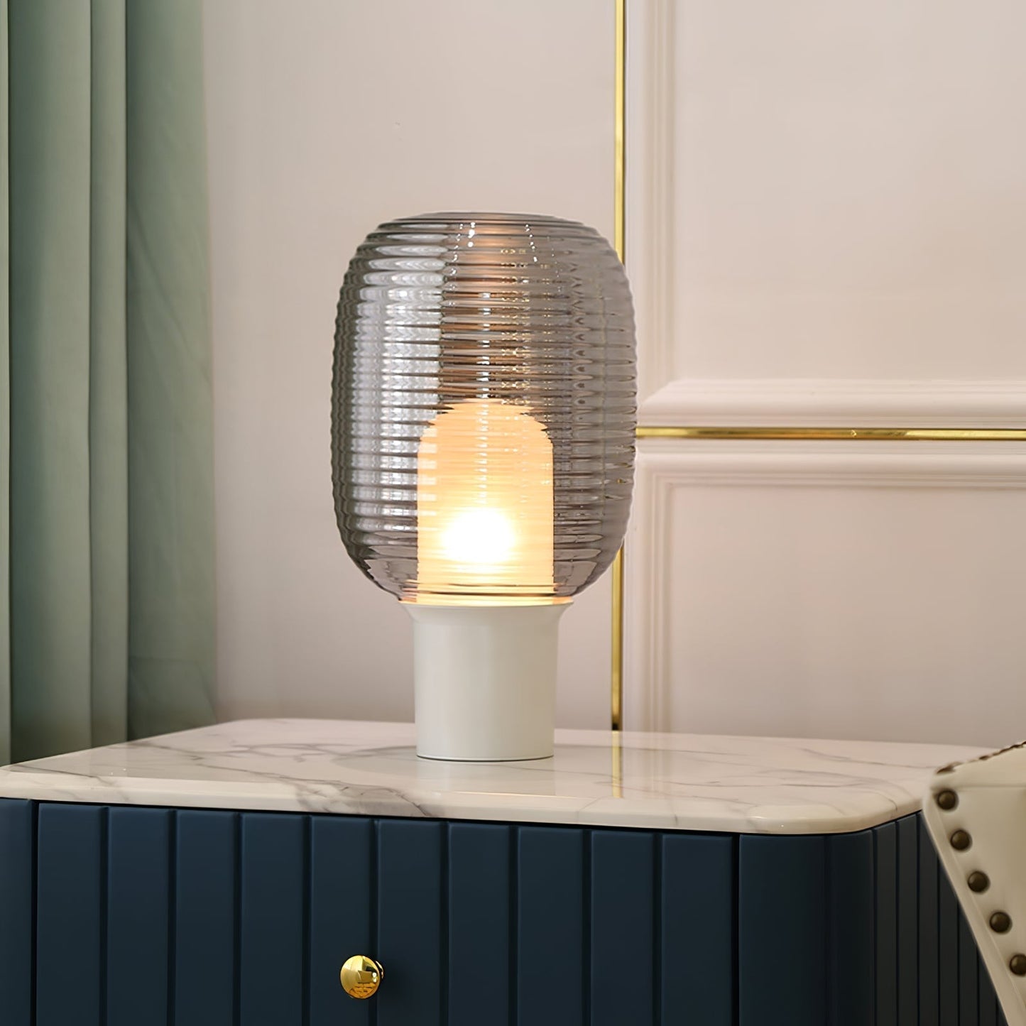 Evara Clara Table Lamp With Subtle Timeless Soft Glow