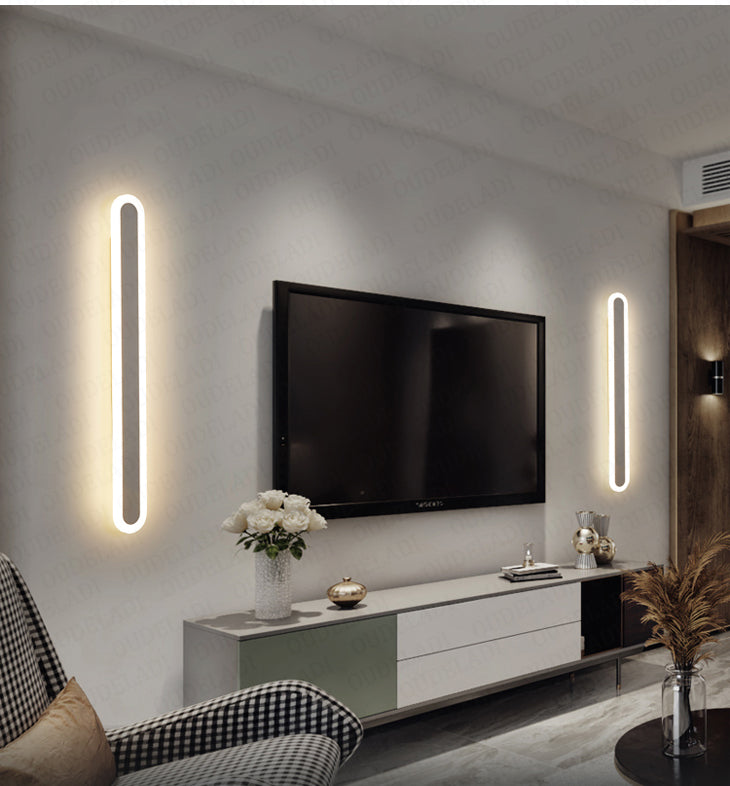Torren | Minimalist Aluminum Wall Light For Living Room