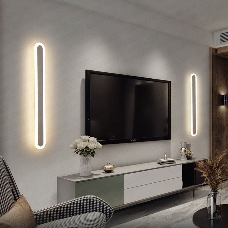 Torren | Minimalist Aluminum Wall Light For Living Room