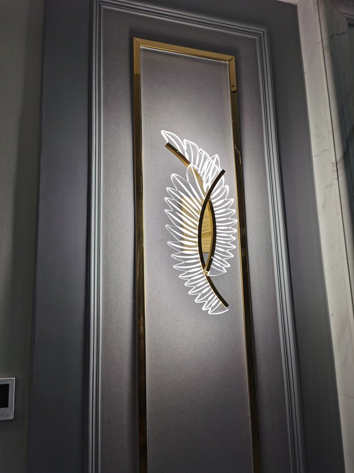 Seraphine | Golden Wing Wall Lamp For Home Accent Lighting