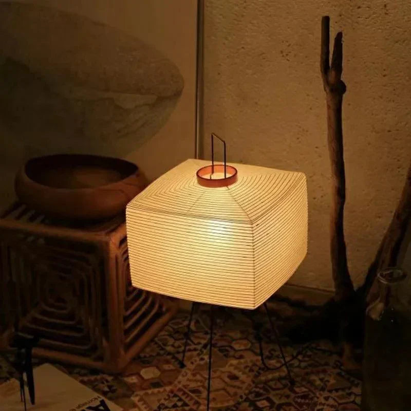 AeriZen | Japandi Rice Paper Ambient Light For Living Room