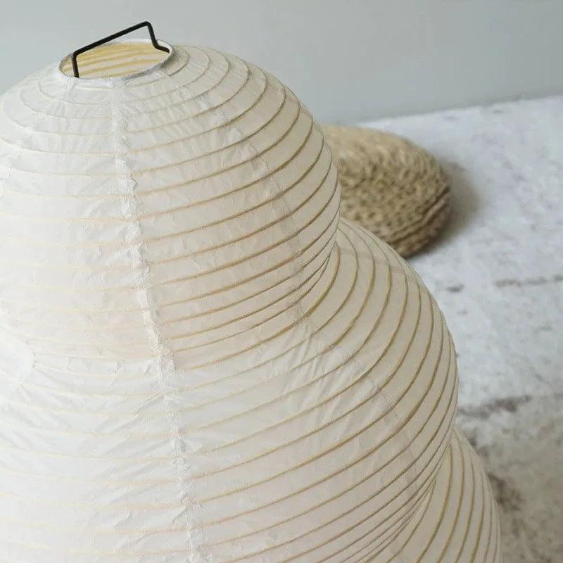 HinataGlow LED Japandi Rice Paper Desk Lamp With Soft Glow