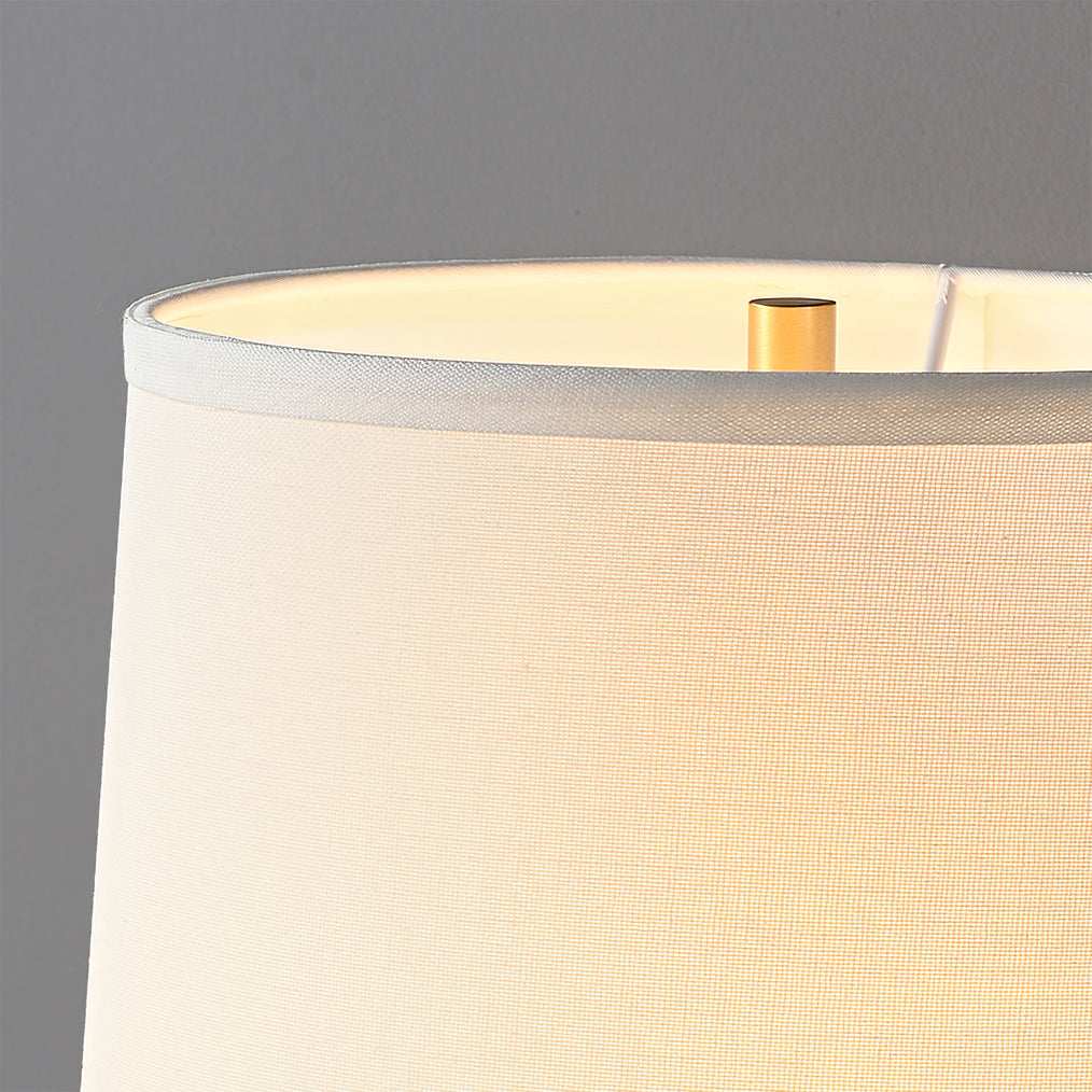 Orlina Marble Table Lamp With Luxe Brass Finish For Home