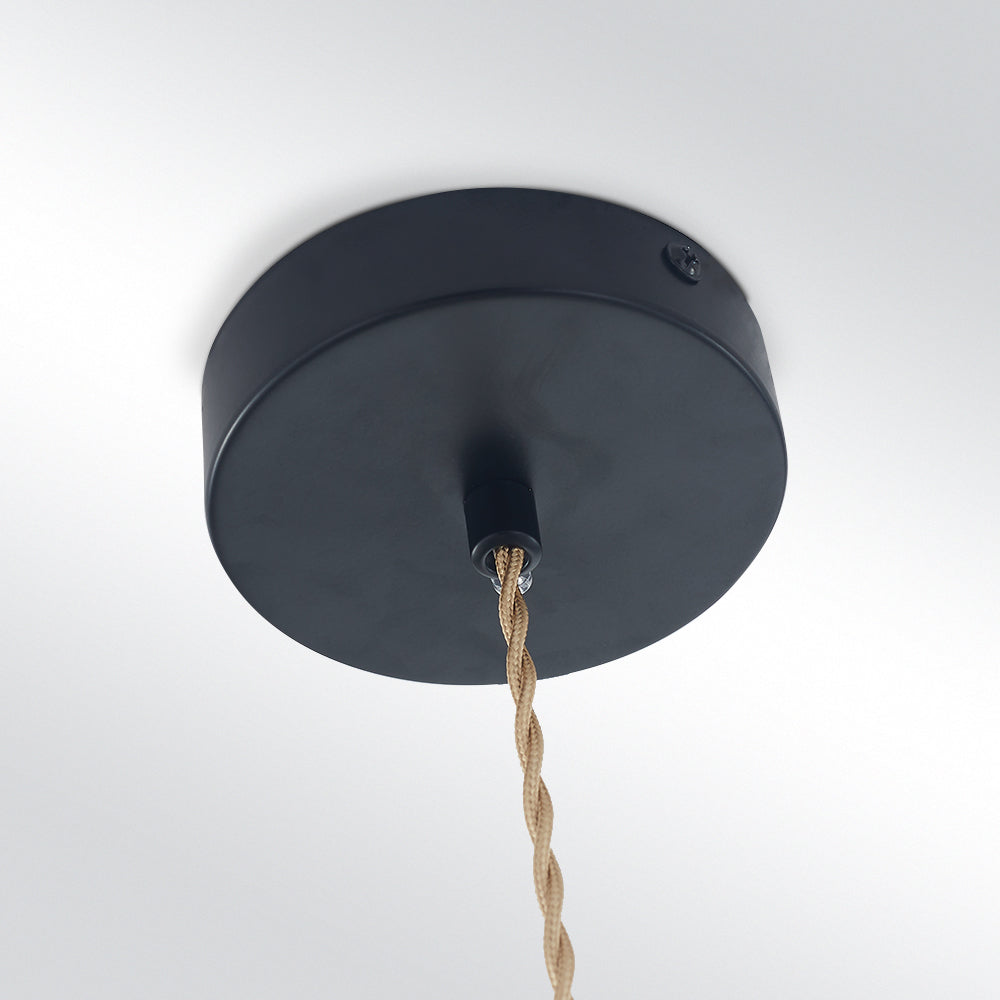 SolaraLux Modern LED Metal Pendant Lamp For Living Rooms