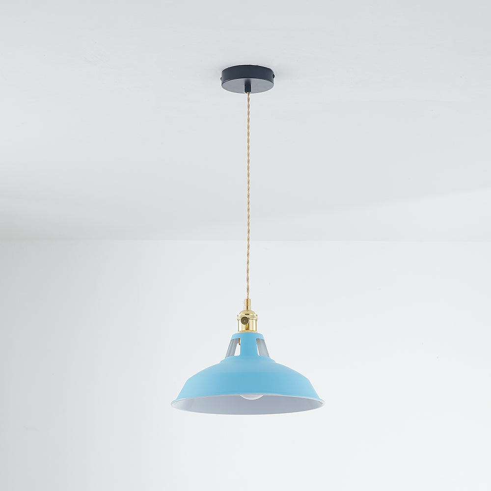 SolaraLux Modern LED Metal Pendant Lamp For Living Rooms