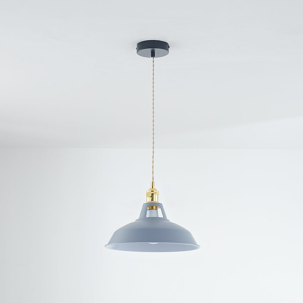 SolaraLux Modern LED Metal Pendant Lamp For Living Rooms