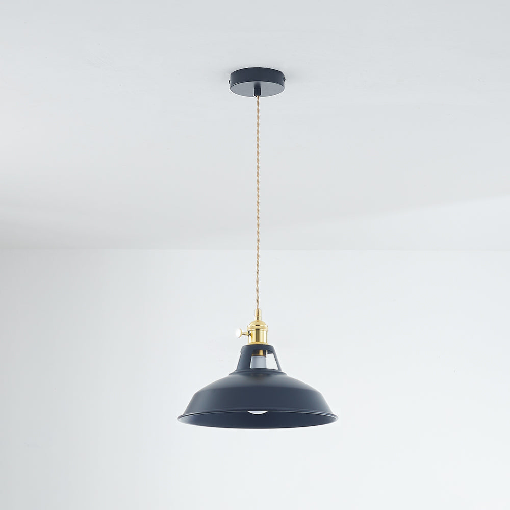 SolaraLux Modern LED Metal Pendant Lamp For Living Rooms