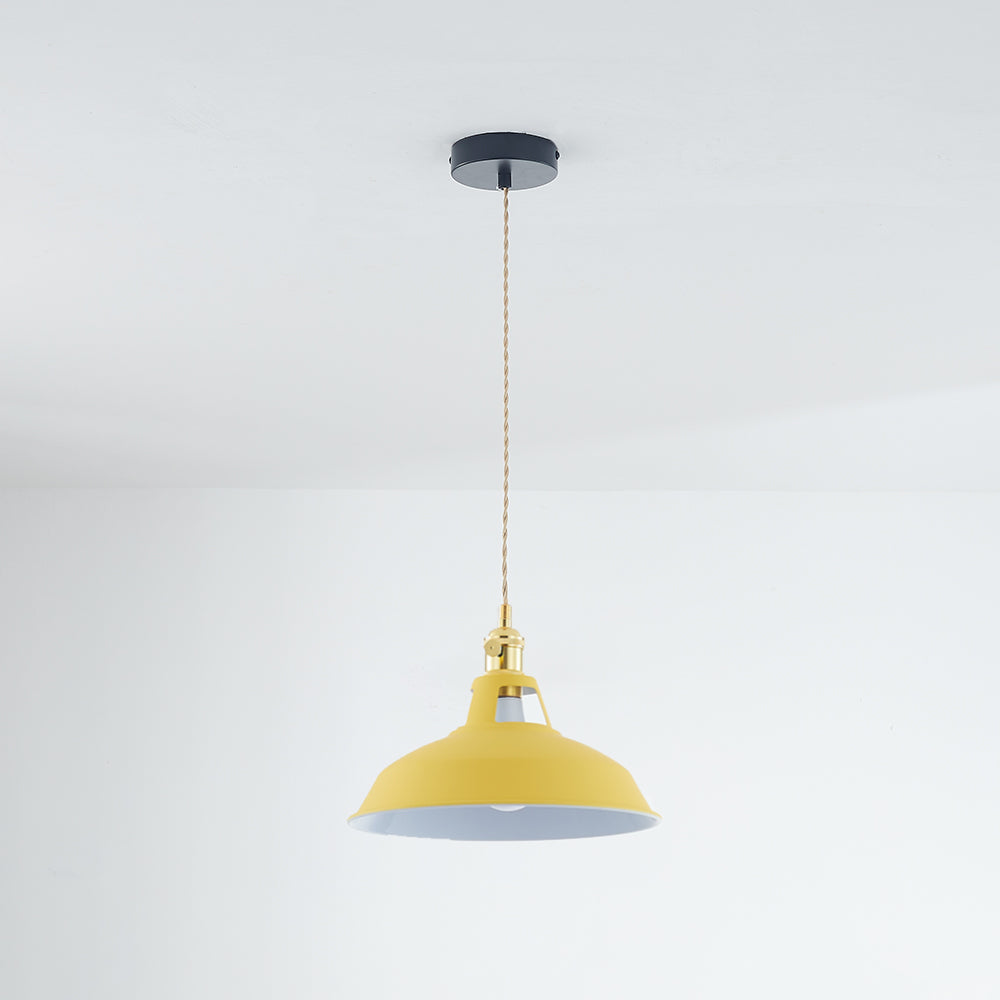 SolaraLux Modern LED Metal Pendant Lamp For Living Rooms