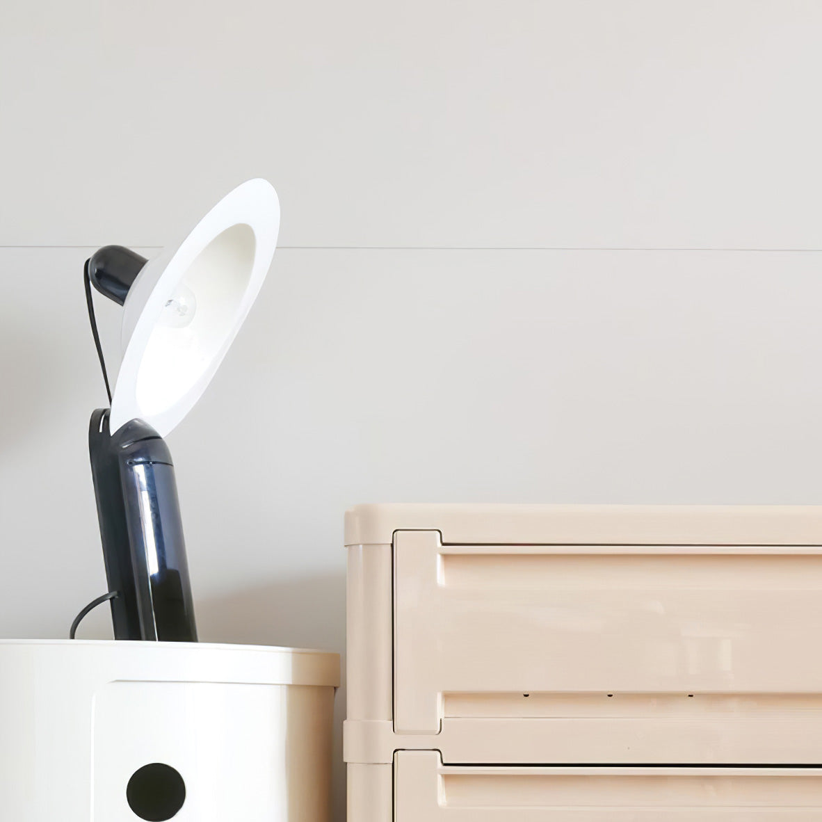Aurelin | Modern Table Lamp Adjustable Shade, Dual Lighting