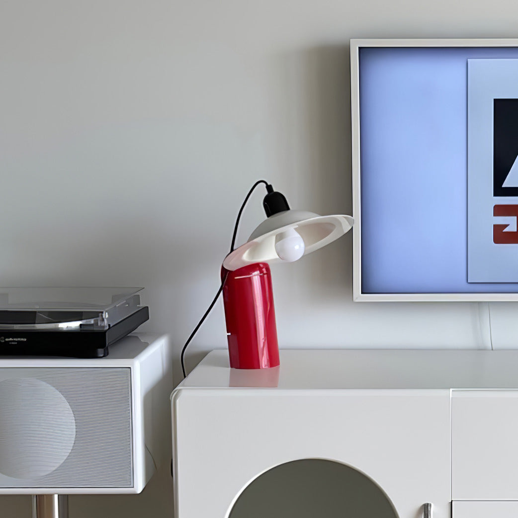 Aurelin | Modern Table Lamp Adjustable Shade, Dual Lighting