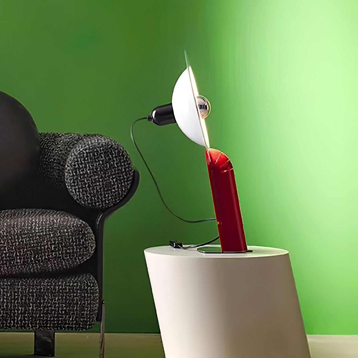 Aurelin | Modern Table Lamp Adjustable Shade, Dual Lighting