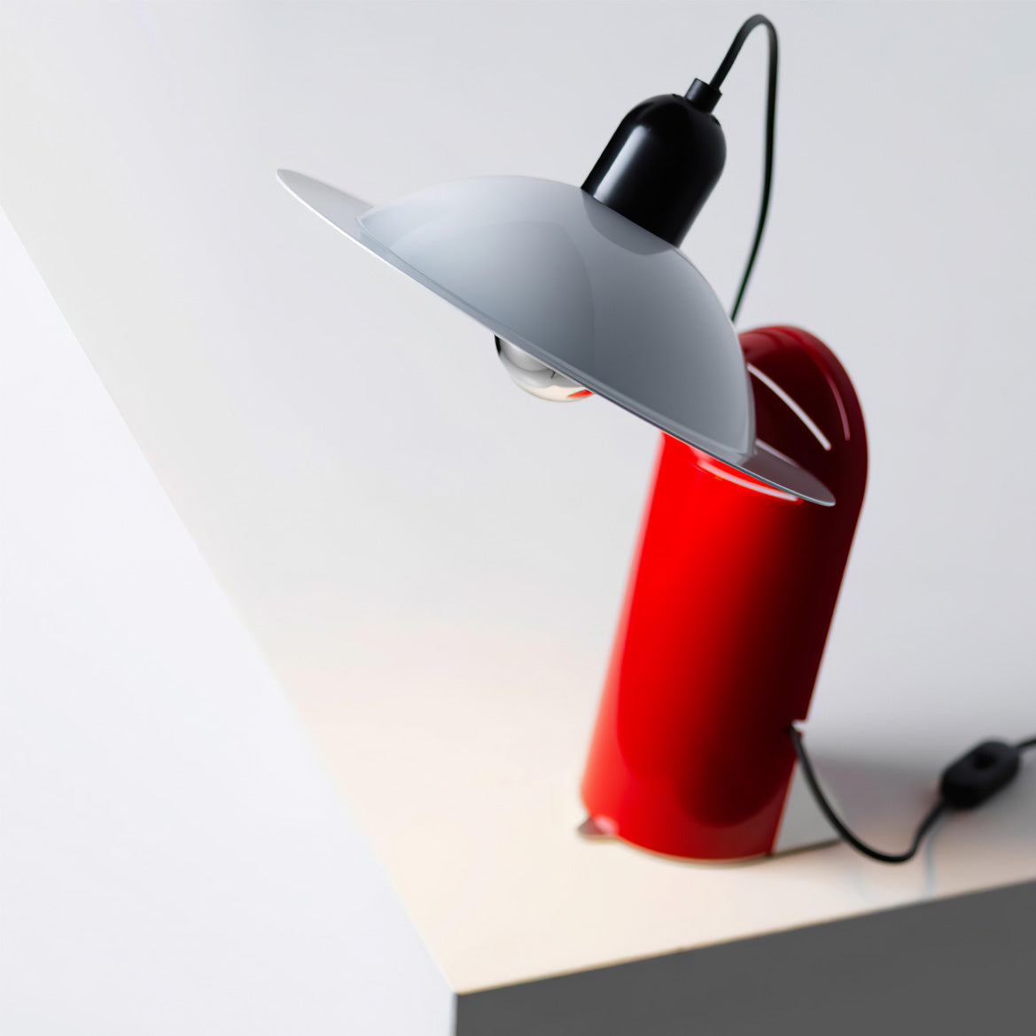 Aurelin | Modern Table Lamp Adjustable Shade, Dual Lighting
