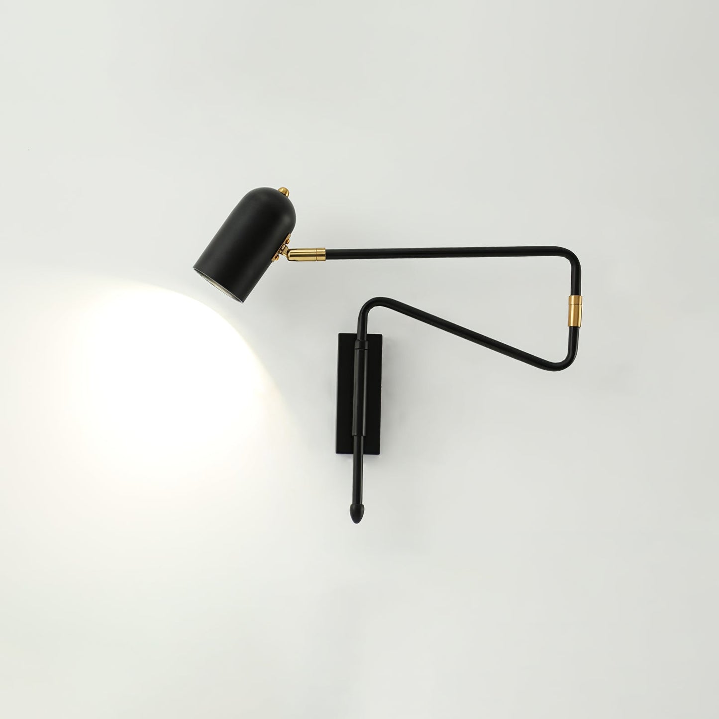 Lumenora Wall Lamp With Adjustable Flexible Arm For Home