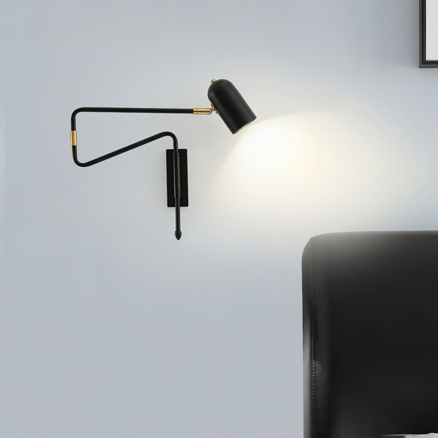 Lumenora Wall Lamp With Adjustable Flexible Arm For Home