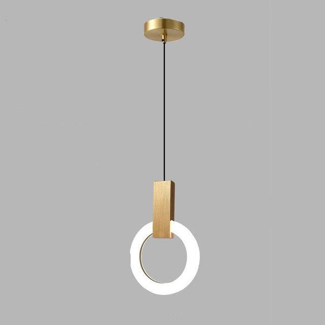 Liora Nordic LED Ring Pendant Light For Dining Room