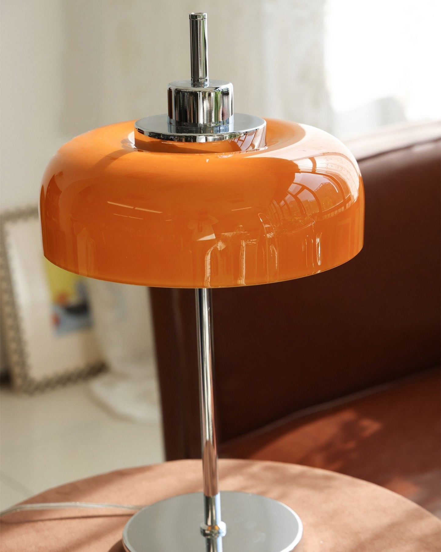 LumaVibe | Modern LED Desk Lamp With Retro Layered Patterns