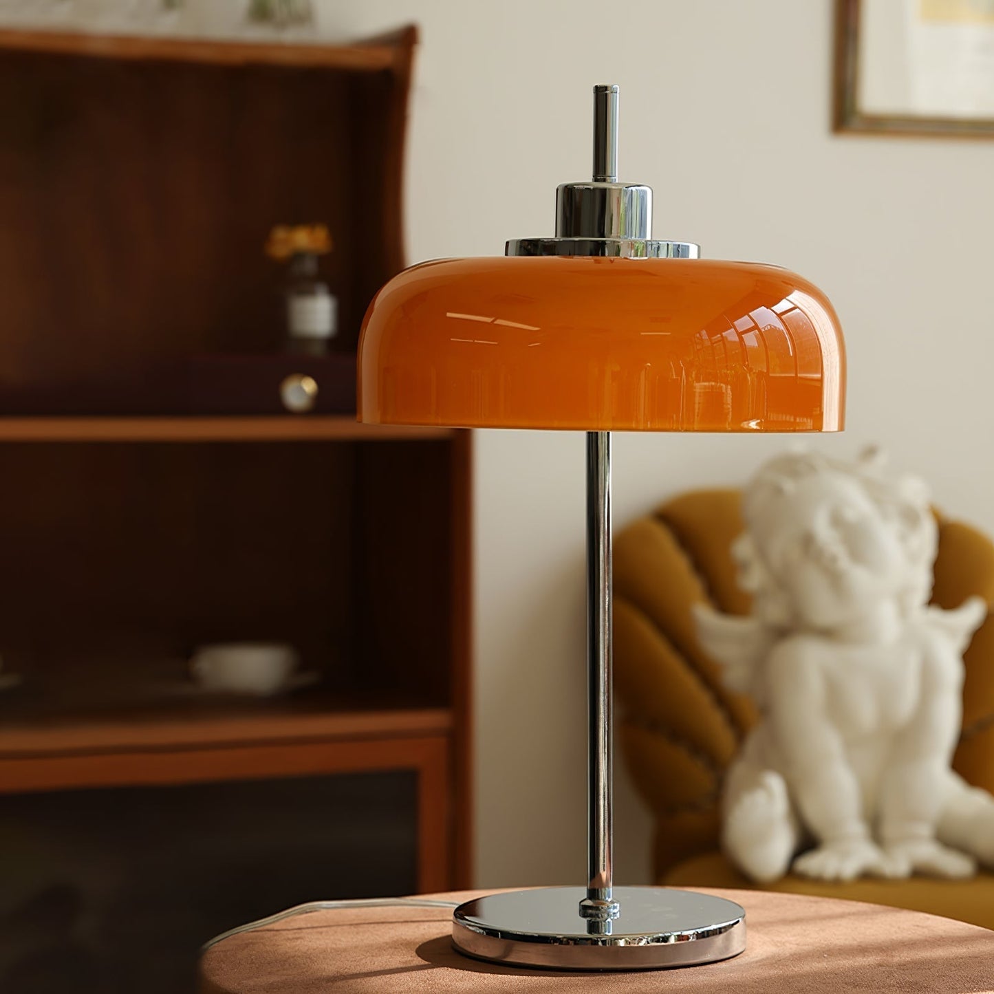LumaVibe | Modern LED Desk Lamp With Retro Layered Patterns