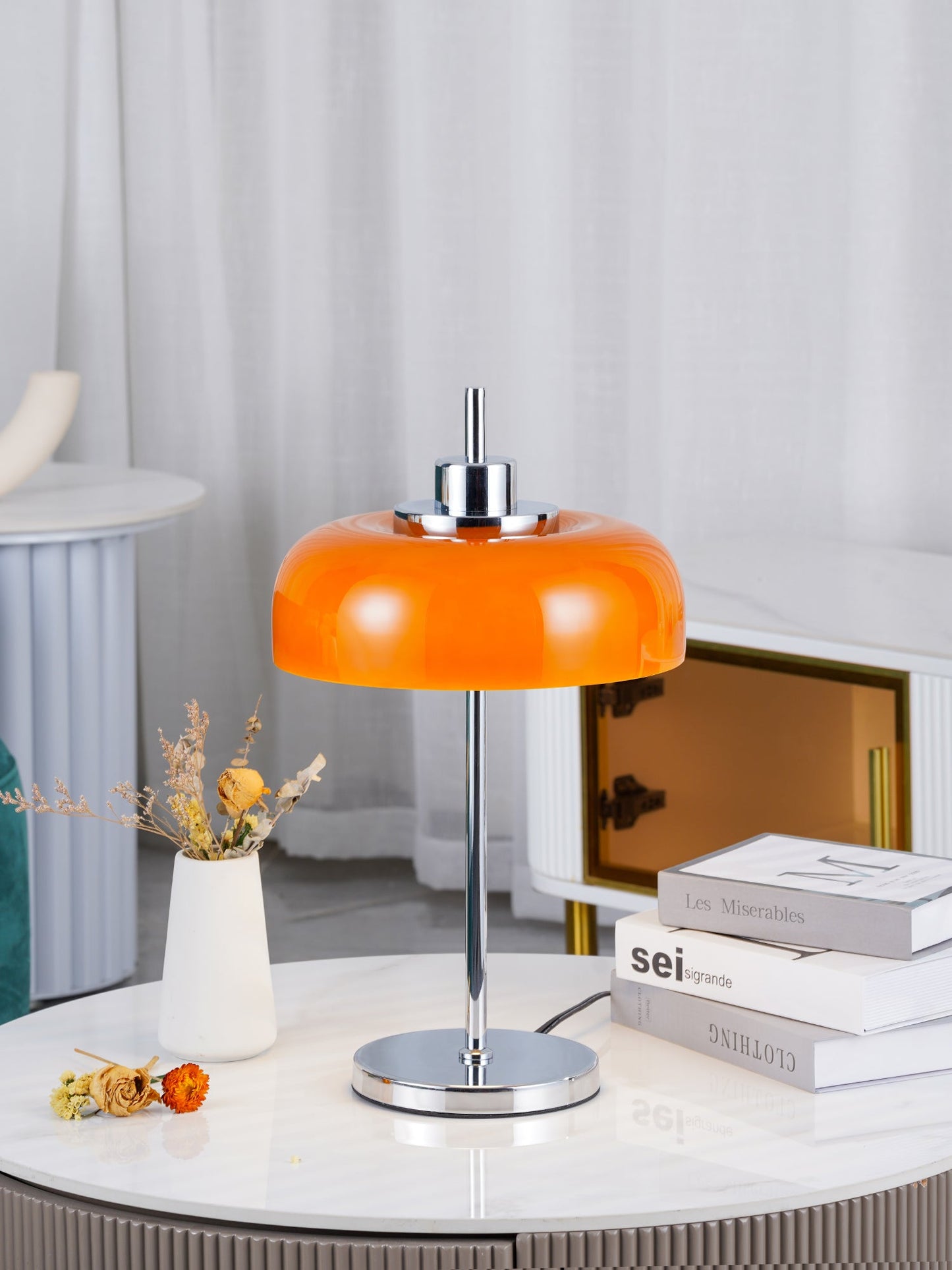 LumaVibe | Modern LED Desk Lamp With Retro Layered Patterns