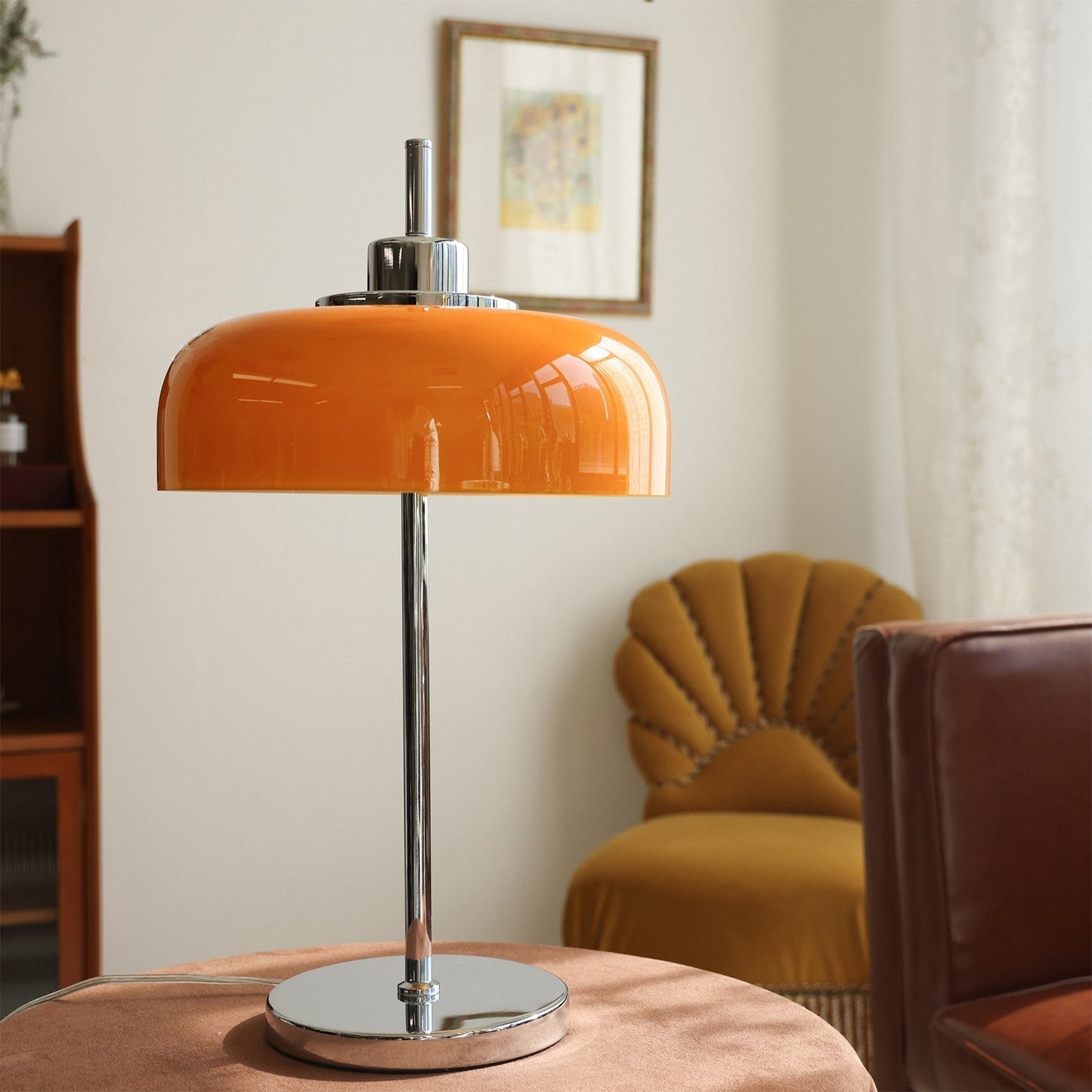 LumaVibe | Modern LED Desk Lamp With Retro Layered Patterns