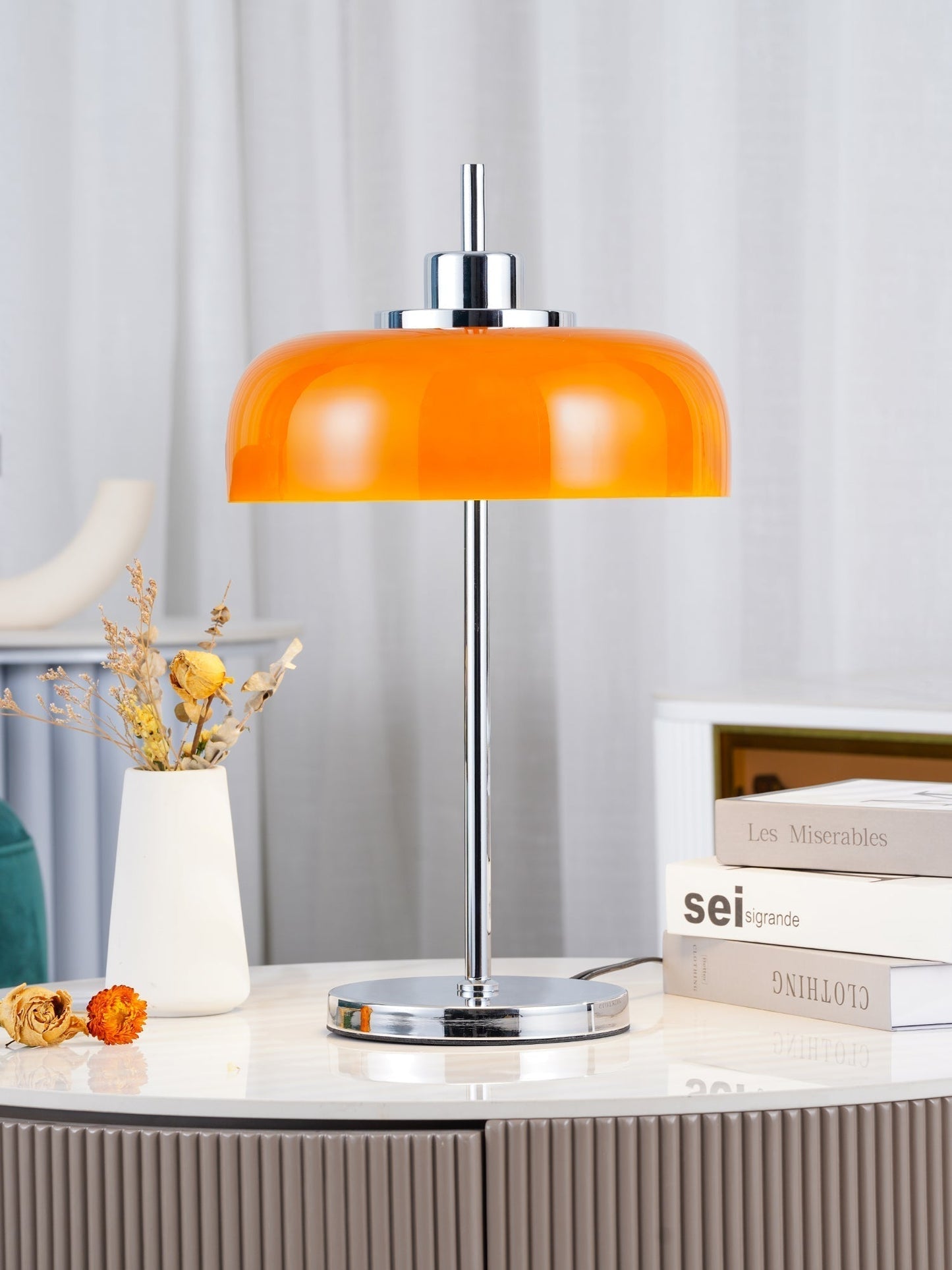 LumaVibe | Modern LED Desk Lamp With Retro Layered Patterns