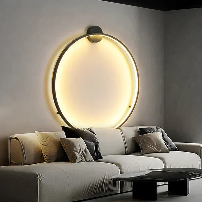 LumaHalo | Minimal Round Wall Lamp For Modern Spaces