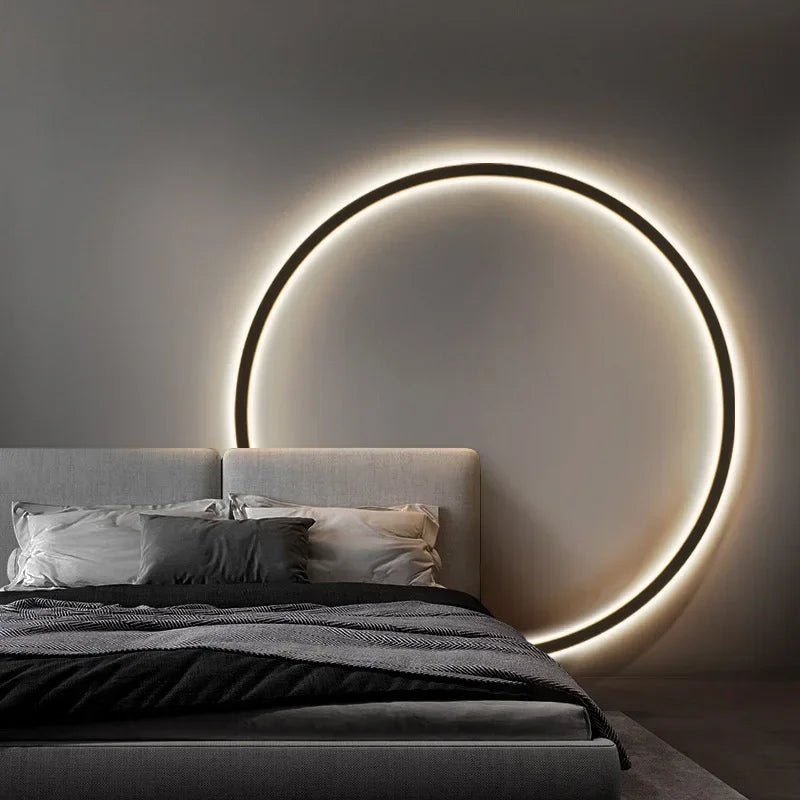 LumaHalo | Minimal Round Wall Lamp For Modern Spaces