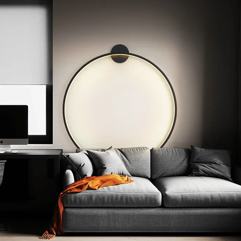 LumaHalo | Minimal Round Wall Lamp For Modern Spaces
