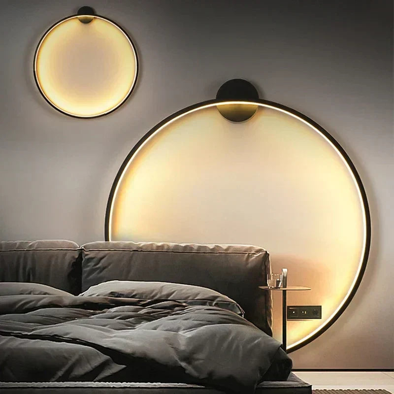 LumaHalo | Minimal Round Wall Lamp For Modern Spaces