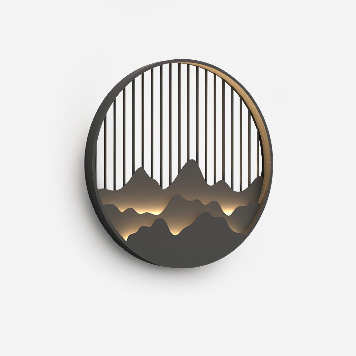 Montelle | Outdoor Wall Light With Circular Pattern