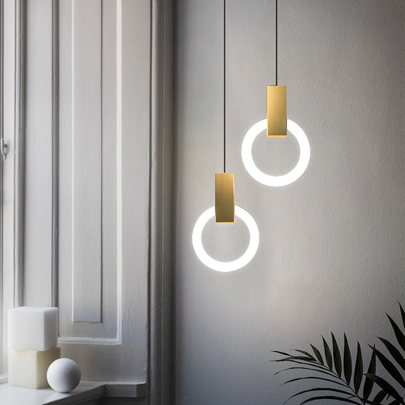 Liora Nordic LED Ring Pendant Light For Dining Room