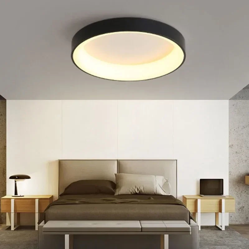 Skova | Minimalist Scandi LED Soft Glow Round Ceiling Light