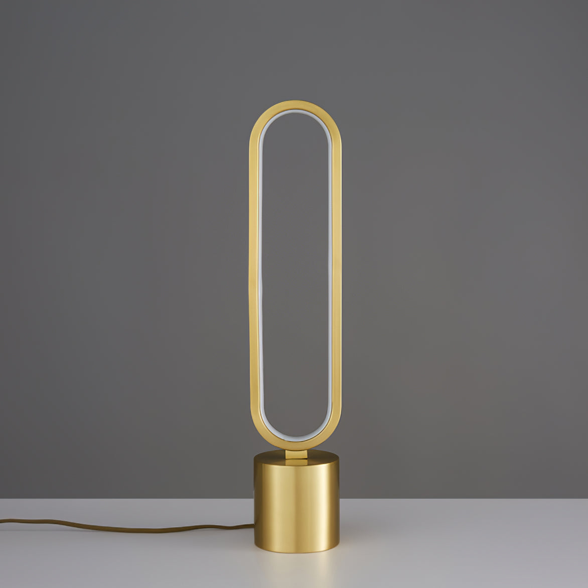 Avelon | Table Lamp With Integrated LED And Brass Accents