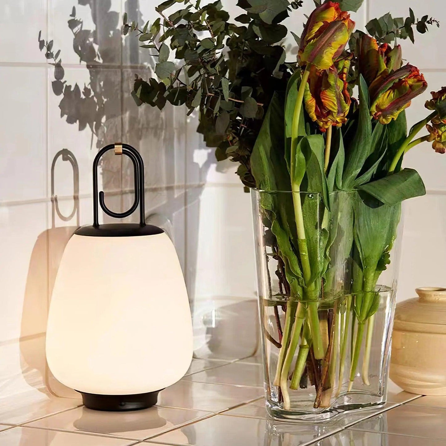 Sorami | Japandi USB Rechargeable Lantern Table Light