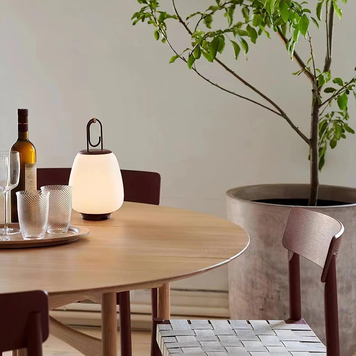 Sorami | Japandi USB Rechargeable Lantern Table Light