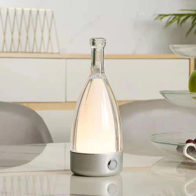 VinoGlow Rechargeable Wine Bottle Lamp For Ambient Light