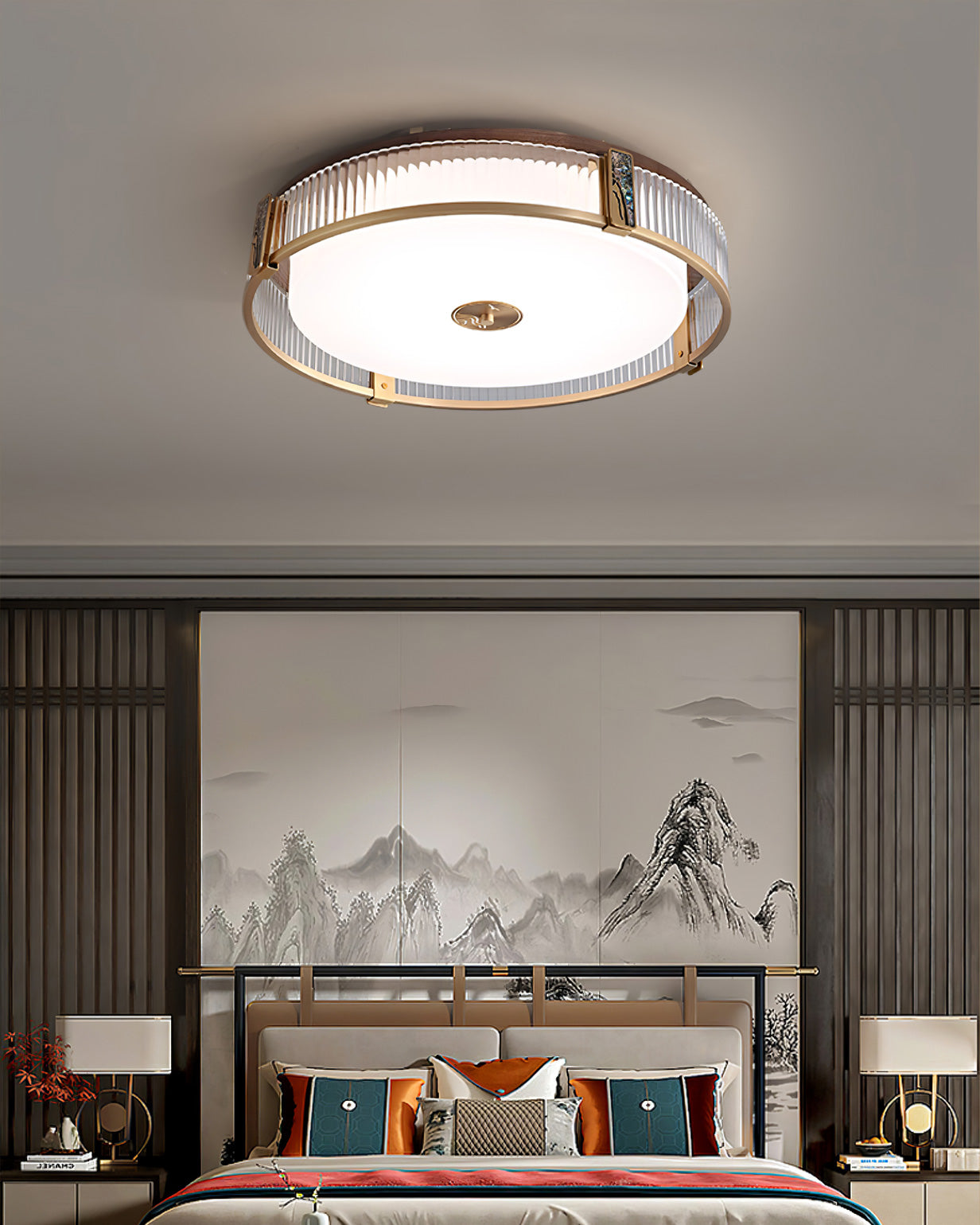 Vellaro Arden Ceiling Lamp With Soft Diffused Ambient Glow