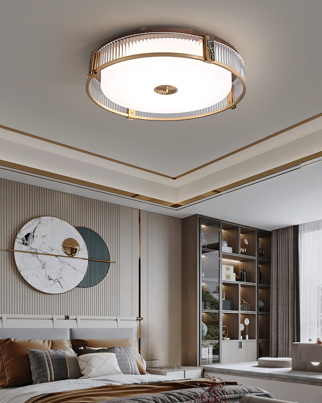 Vellaro Arden Ceiling Lamp With Soft Diffused Ambient Glow