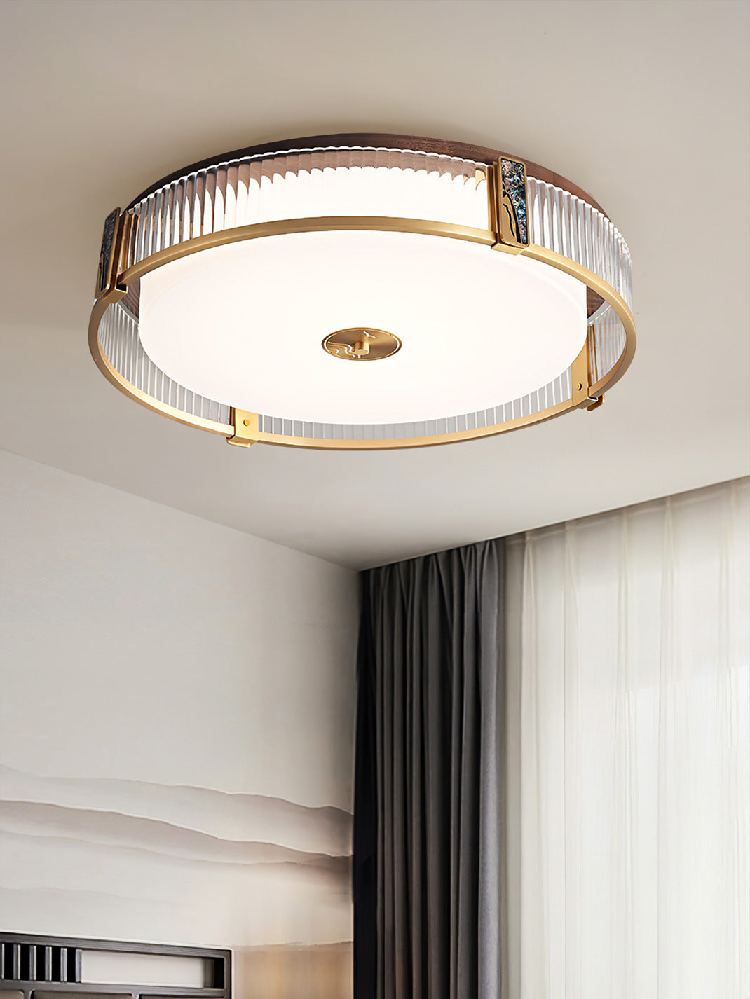 Vellaro Arden Ceiling Lamp With Soft Diffused Ambient Glow